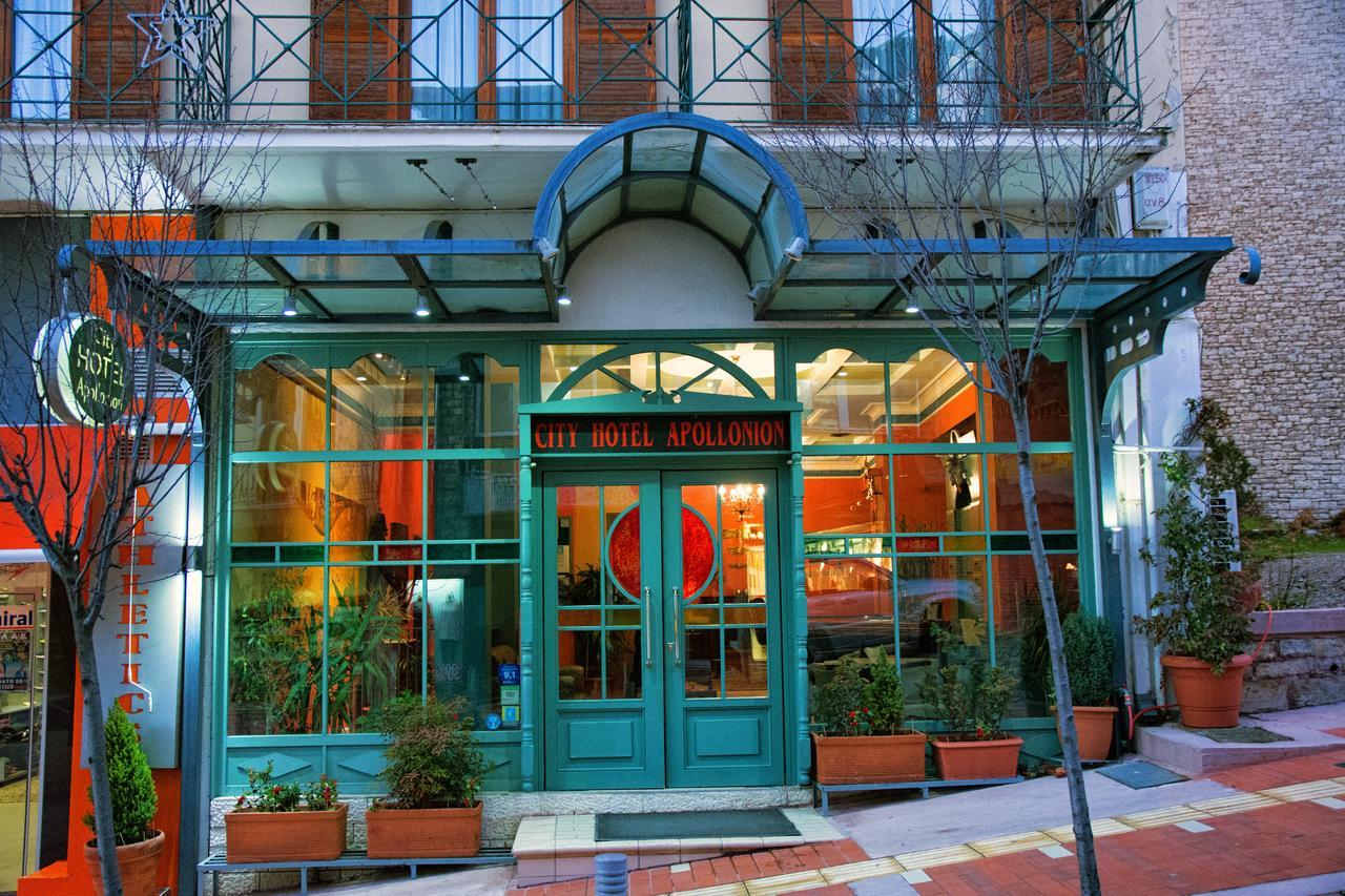 City Hotel Apollonion Karpenisi Exterior photo