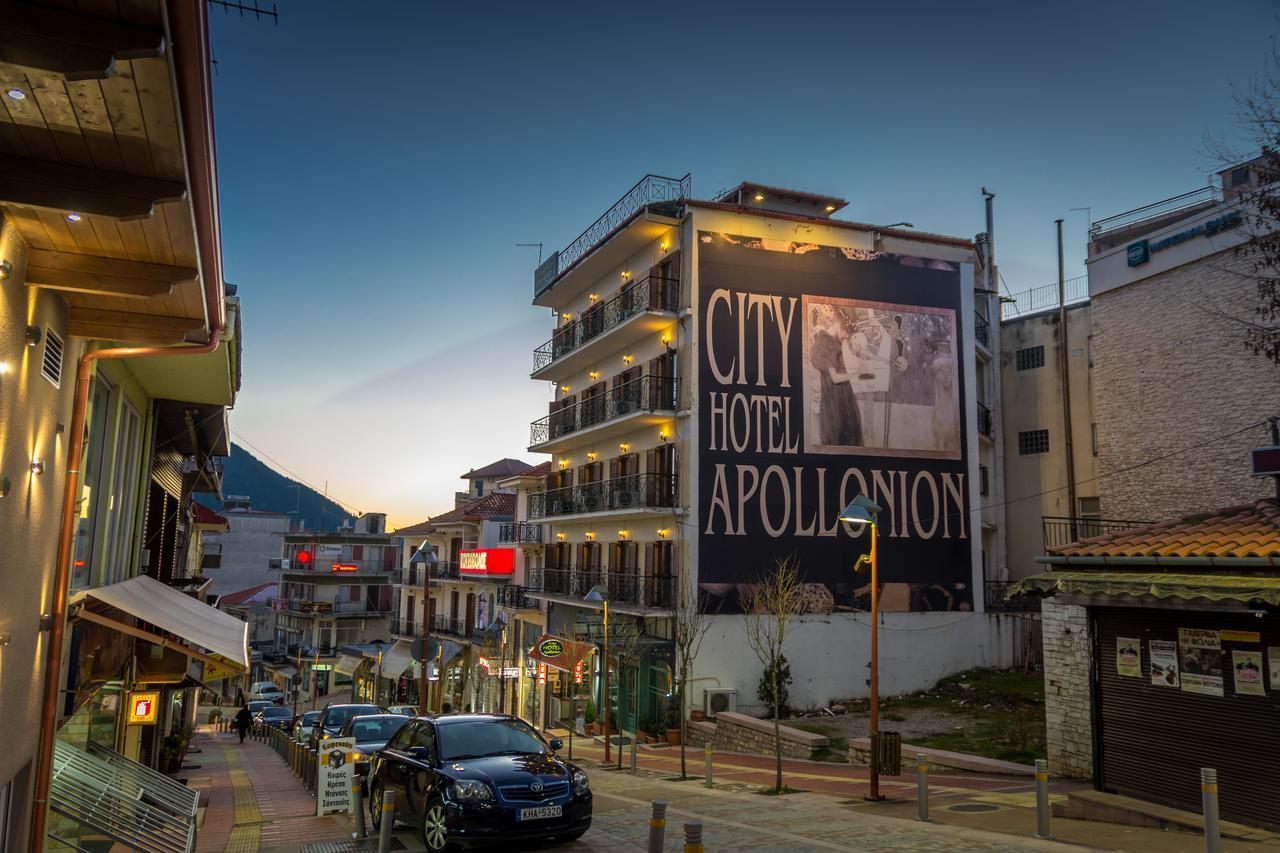 City Hotel Apollonion Karpenisi Exterior photo