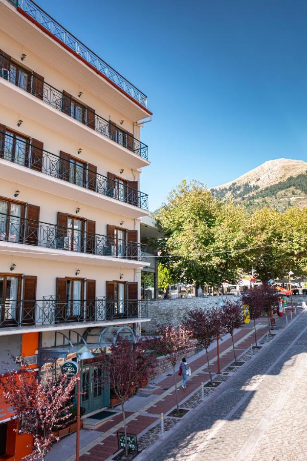 City Hotel Apollonion Karpenisi Exterior photo