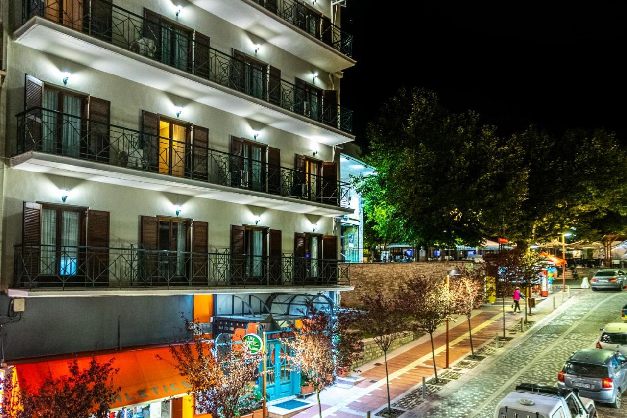 City Hotel Apollonion Karpenisi Exterior photo